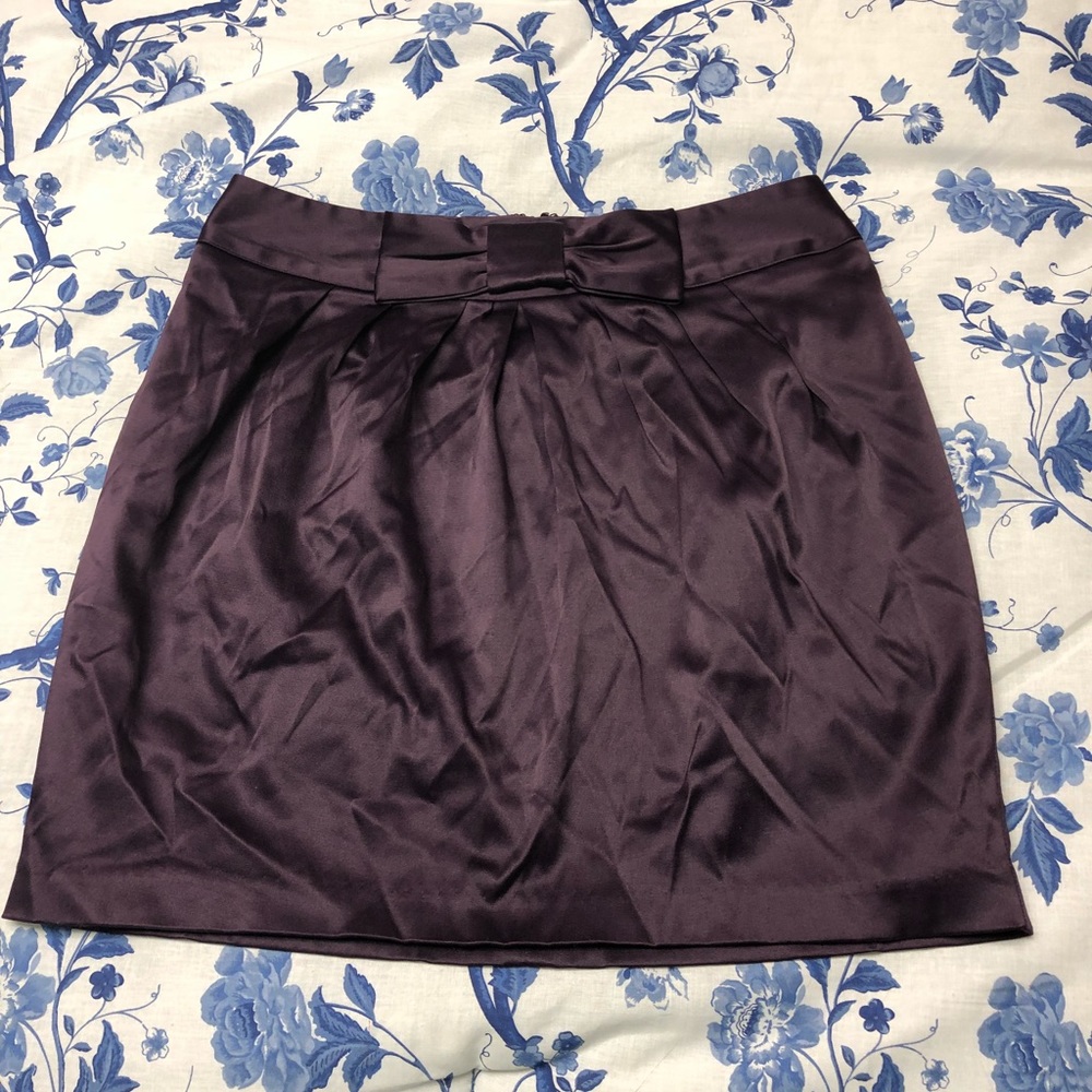 Cute Satin Look Forever 21 Skirt